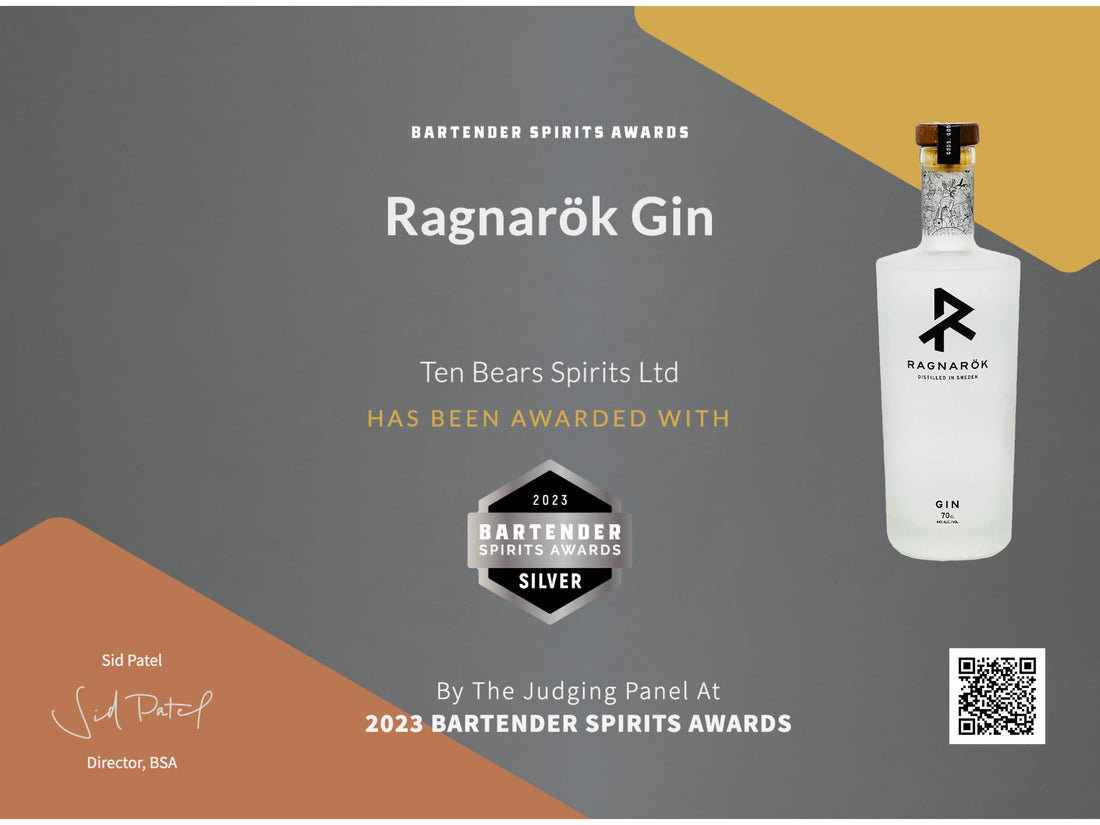 Silver winner in the Bartender Spirits Awards 2023